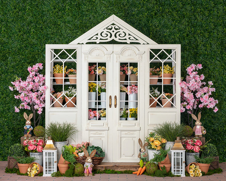 Easter Greenhouse - HSD Photography Backdrops