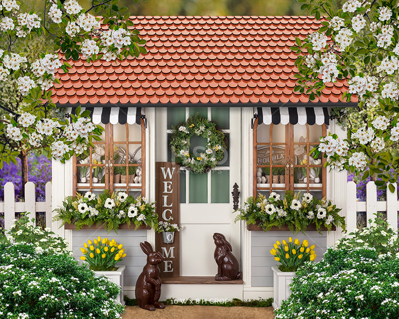 Cottontail's Cottage - HSD Photography Backdrops