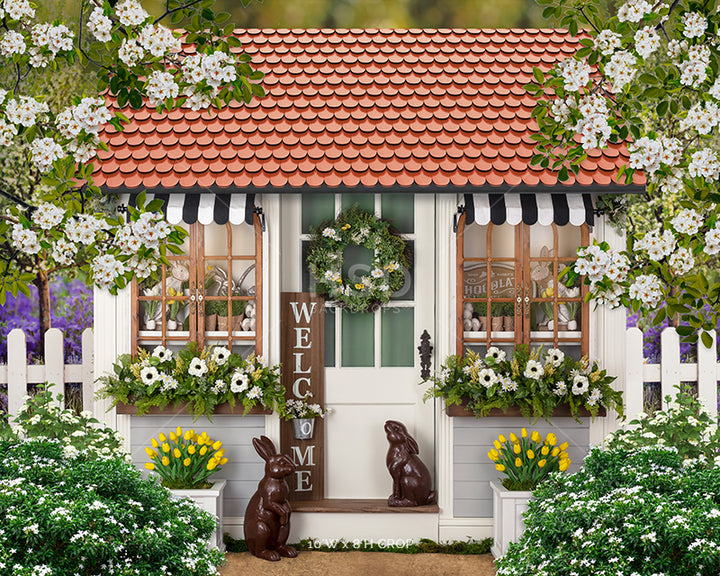 Cottontail's Cottage - HSD Photography Backdrops