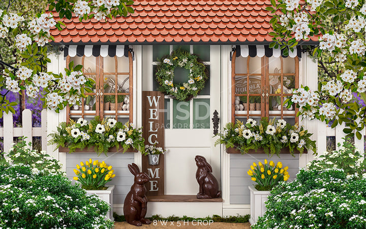 Cottontail's Cottage - HSD Photography Backdrops