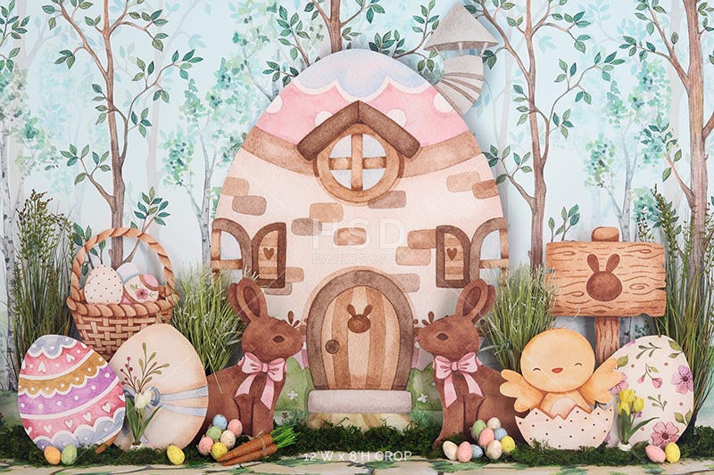 My Hoppy Place (decorated) - HSD Photography Backdrops