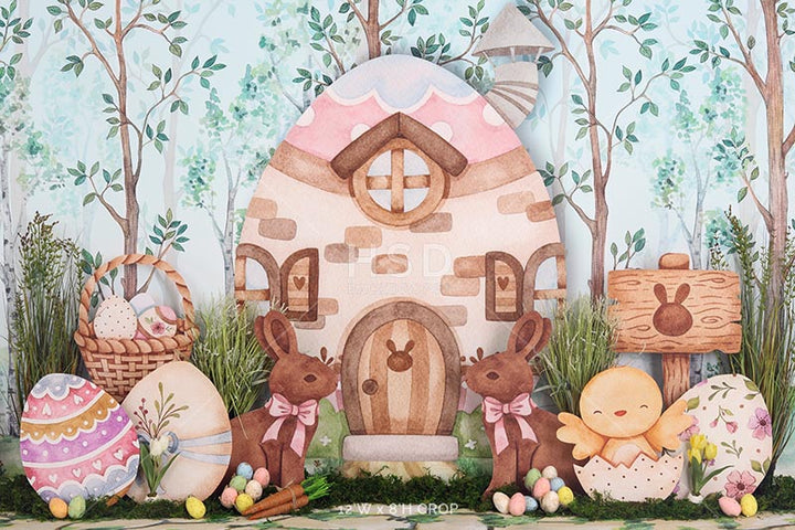 My Hoppy Place (decorated) - HSD Photography Backdrops