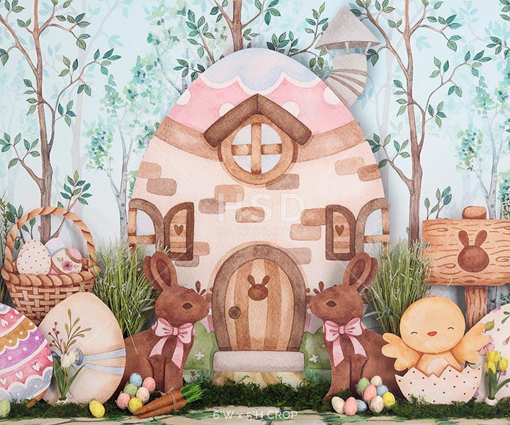 My Hoppy Place (decorated) - HSD Photography Backdrops