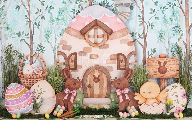 My Hoppy Place (decorated) - HSD Photography Backdrops