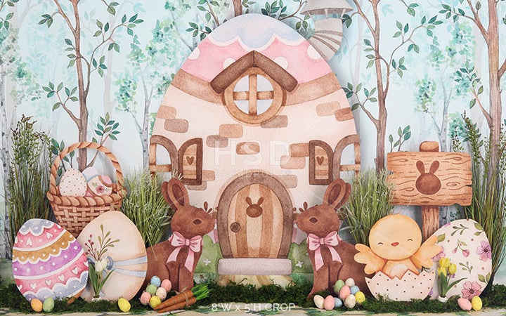 My Hoppy Place (decorated) - HSD Photography Backdrops