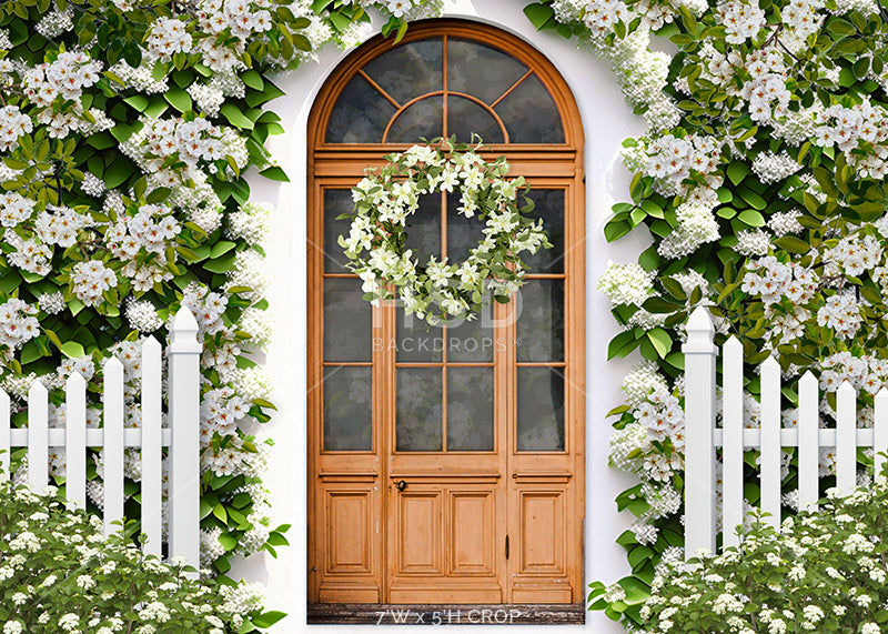 Hedge Wall Door - HSD Photography Backdrops