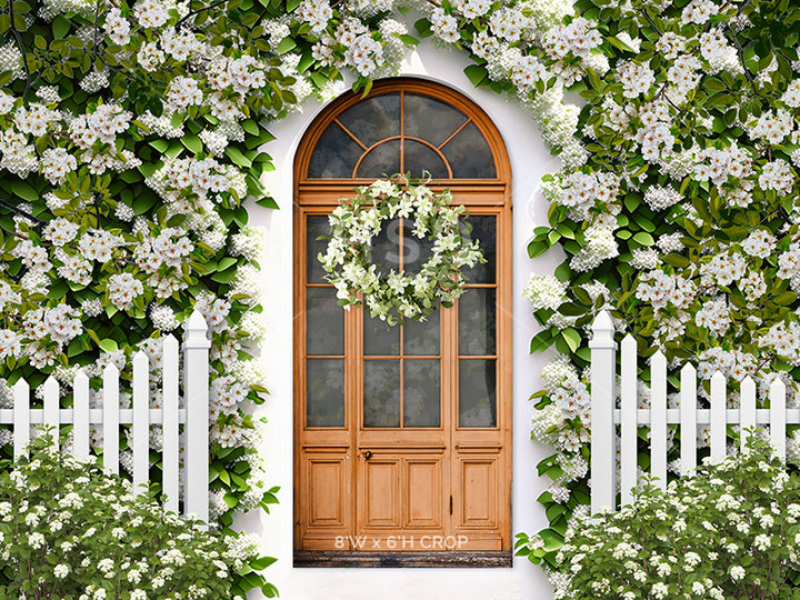 Hedge Wall Door - HSD Photography Backdrops