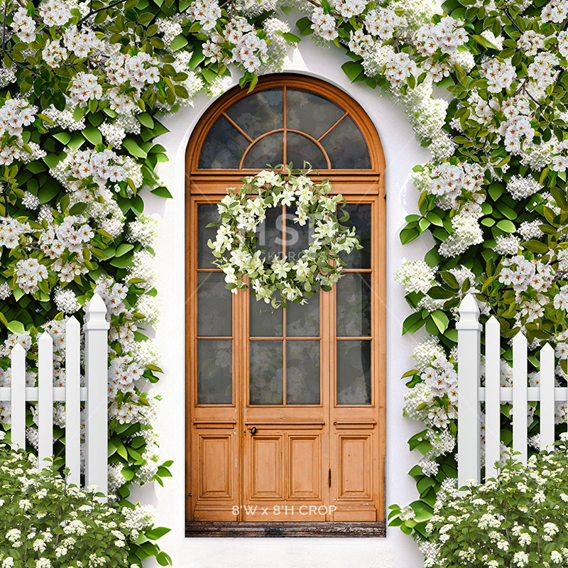 Hedge Wall Door - HSD Photography Backdrops