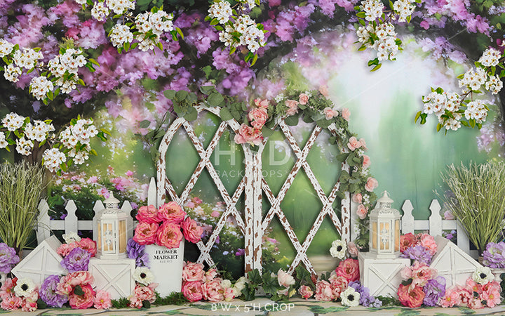 Wisteria Lane (blooming branches) - HSD Photography Backdrops