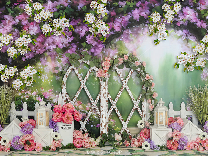Wisteria Lane (blooming branches) - HSD Photography Backdrops