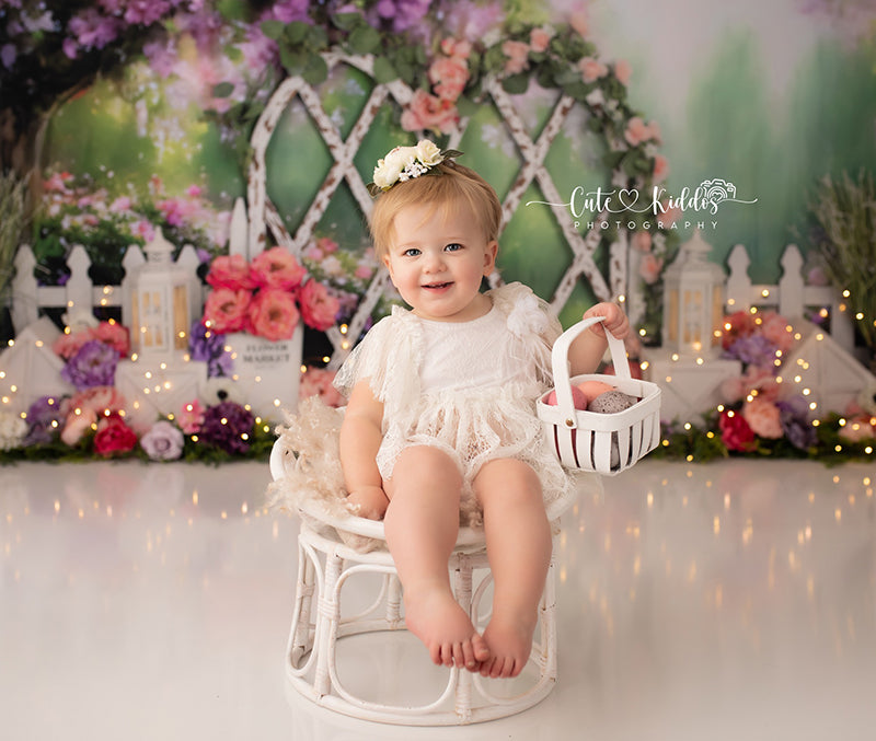 Wisteria Lane (decorated) - HSD Photography Backdrops