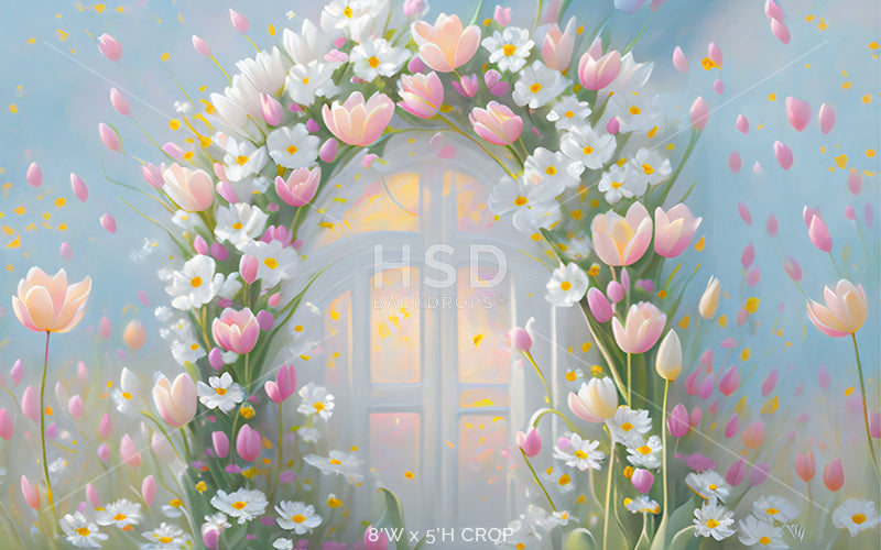 Arched Easter - HSD Photography Backdrops