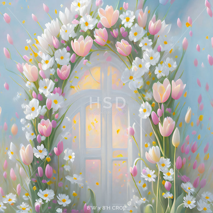 Arched Easter - HSD Photography Backdrops