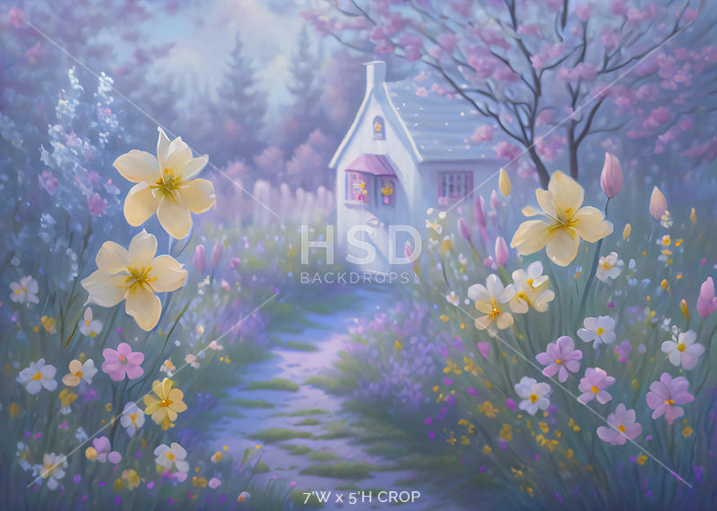 Spring Meadow Lane - HSD Photography Backdrops