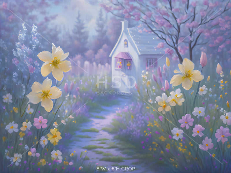 Spring Meadow Lane - HSD Photography Backdrops