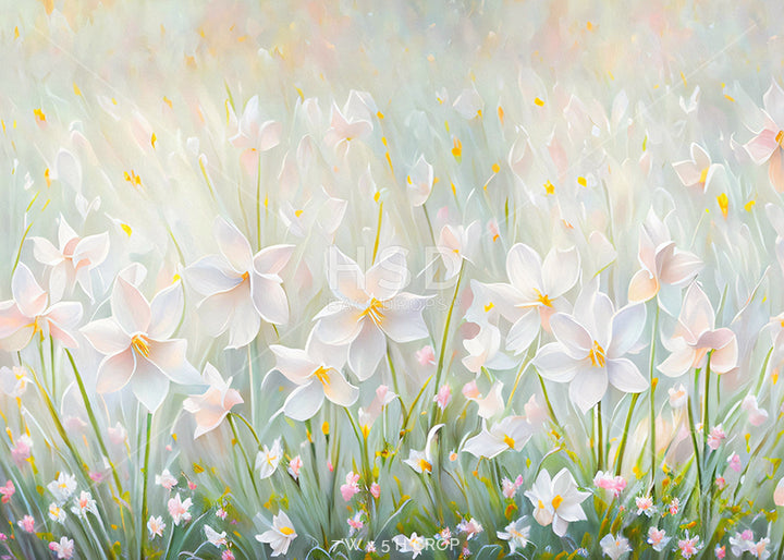 Dreamy Daffodils - HSD Photography Backdrops