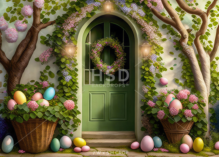Easter Egg Entrance - HSD Photography Backdrops
