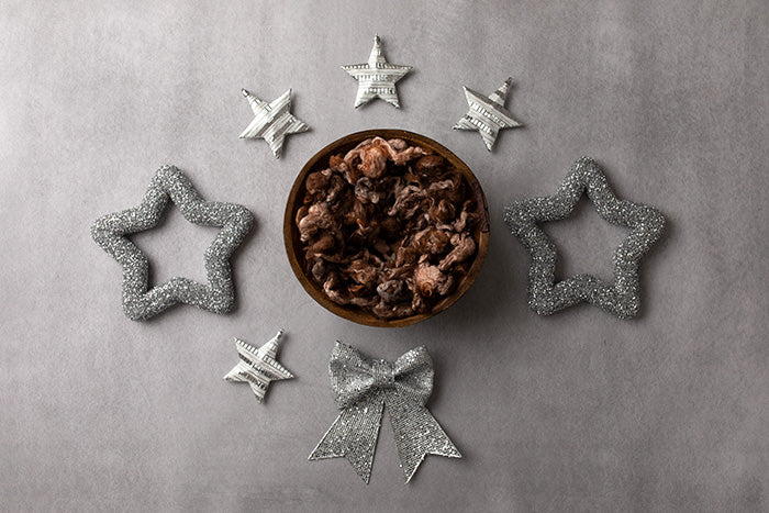 Silver Stars | Digital Backdrop - HSD Photography Backdrops