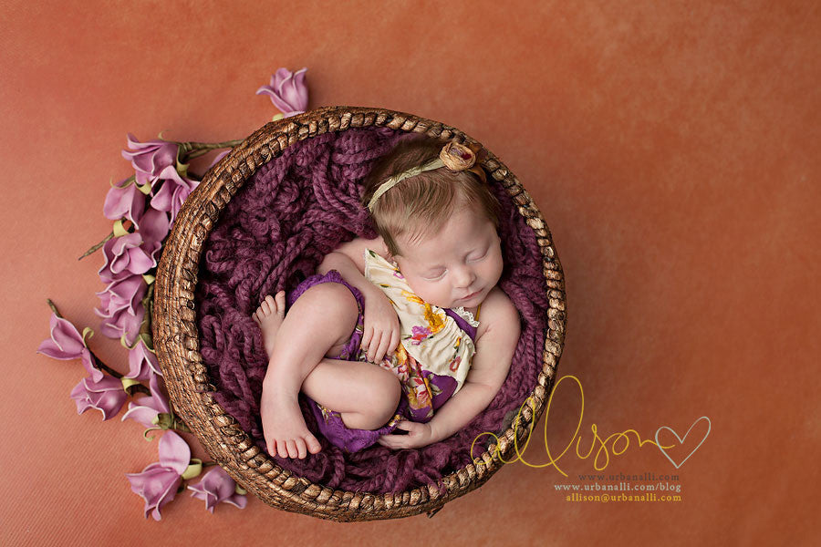 Autumn Orange - HSD Photography Backdrops