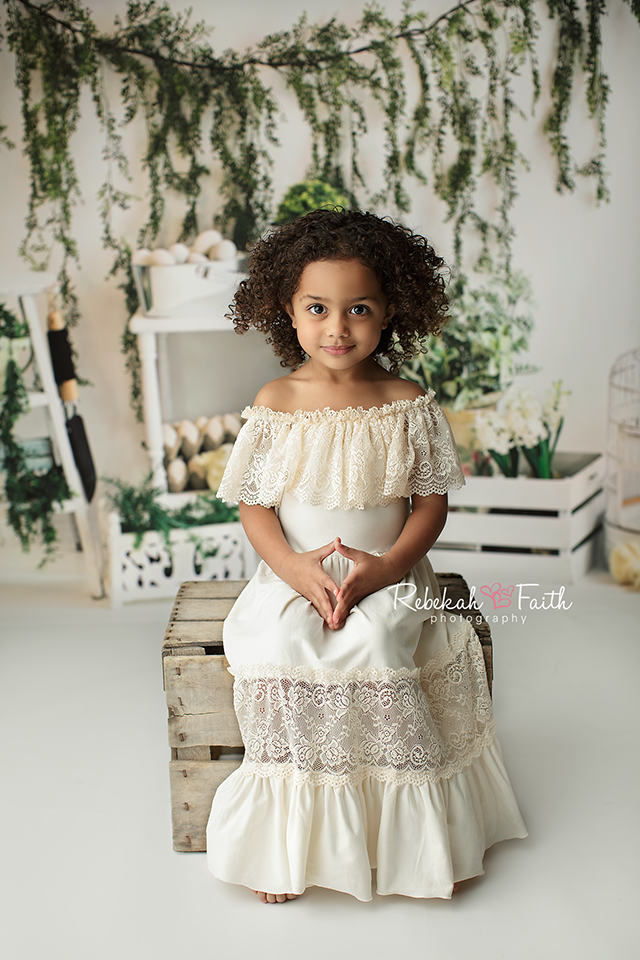 Garden Bunny - HSD Photography Backdrops