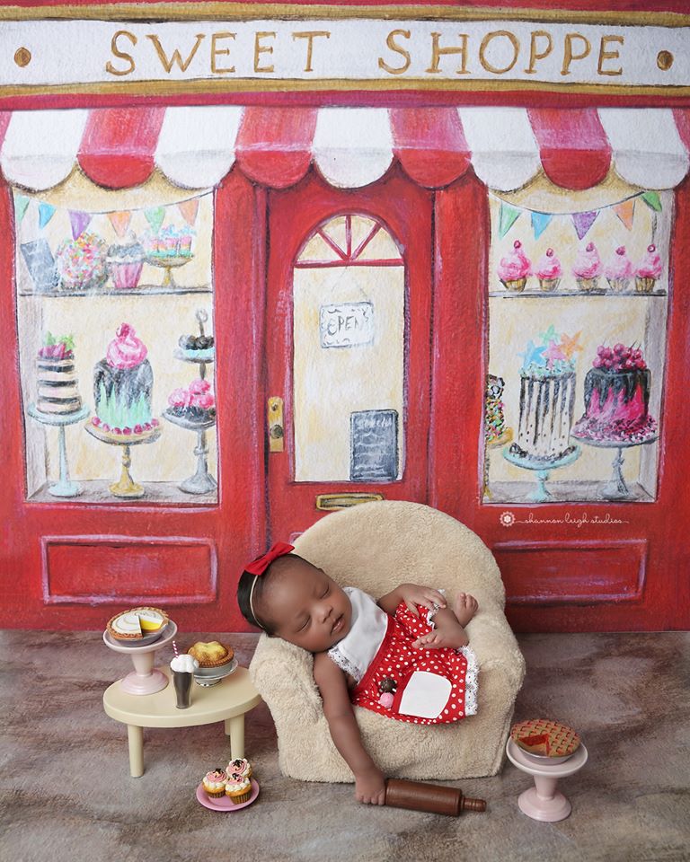 Sweet Shoppe - HSD Photography Backdrops