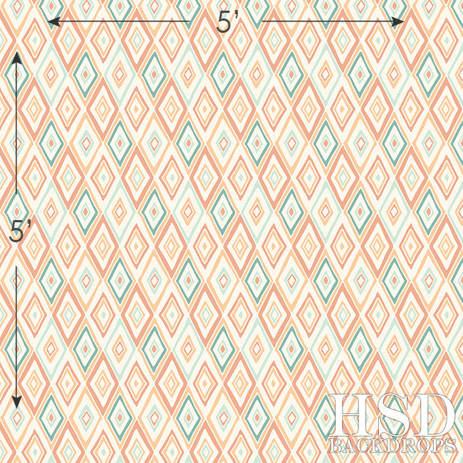 Painted Diamonds - HSD Photography Backdrops