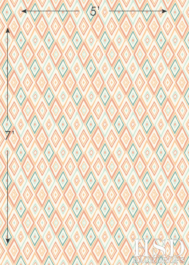 Painted Diamonds - HSD Photography Backdrops