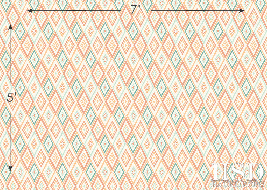 Painted Diamonds - HSD Photography Backdrops