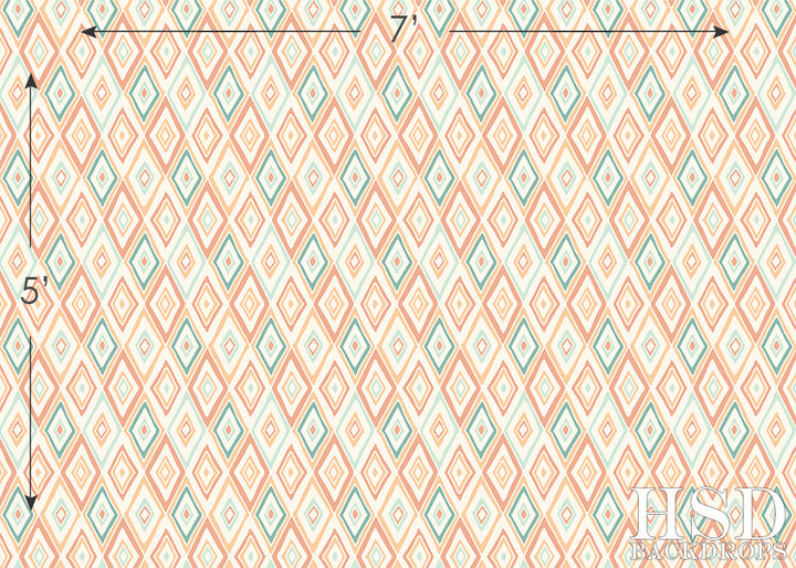 Painted Diamonds - HSD Photography Backdrops