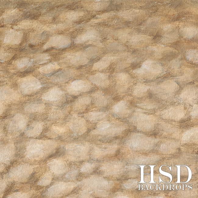 Cobblestone Road Floor Mat - HSD Photography Backdrops