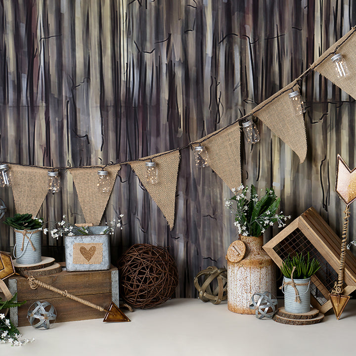Rustic Love - HSD Photography Backdrops