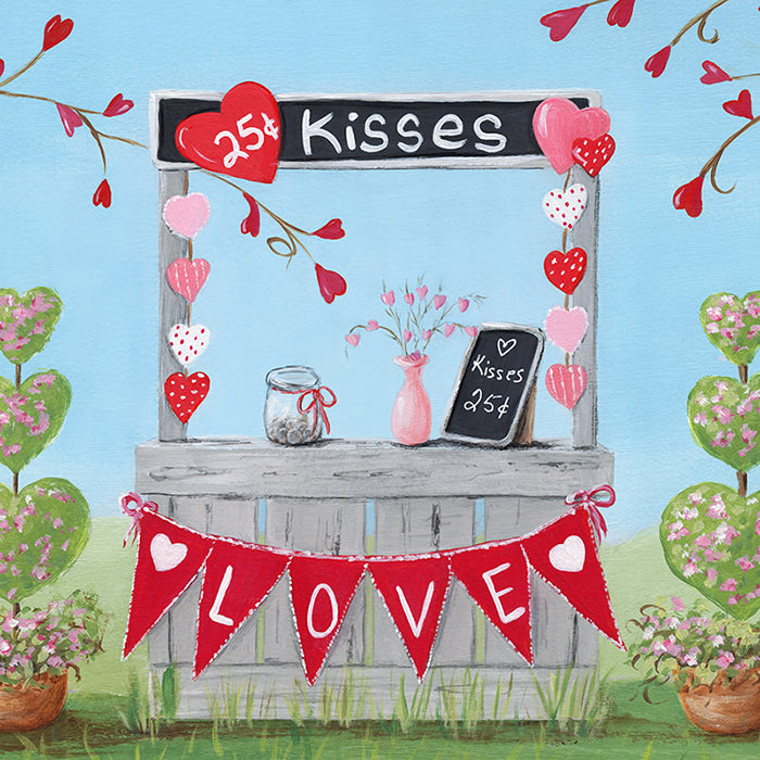 Valentine's Kissing Booth - HSD Photography Backdrops