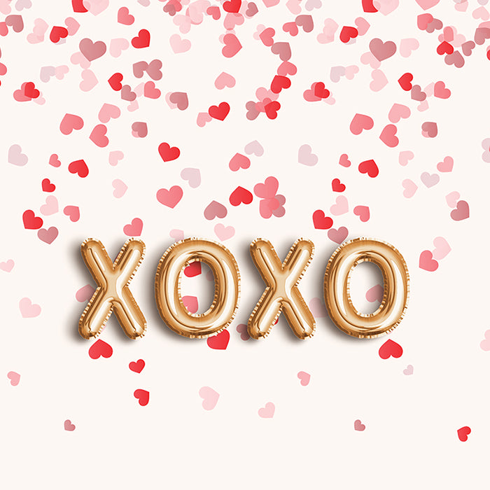 XOXO and Hearts - HSD Photography Backdrops