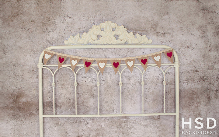 Valentine's Day Banner Headboard - HSD Photography Backdrops