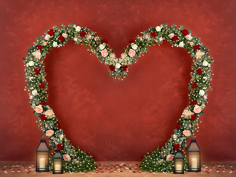 Floral Heart - HSD Photography Backdrops