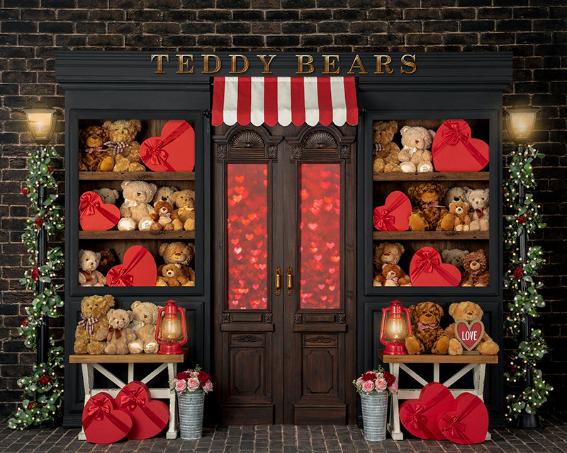 Teddy Bear Lane - HSD Photography Backdrops