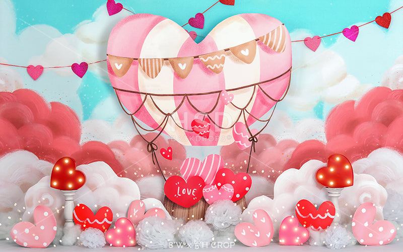 Come Away With Me Valentine - HSD Photography Backdrops
