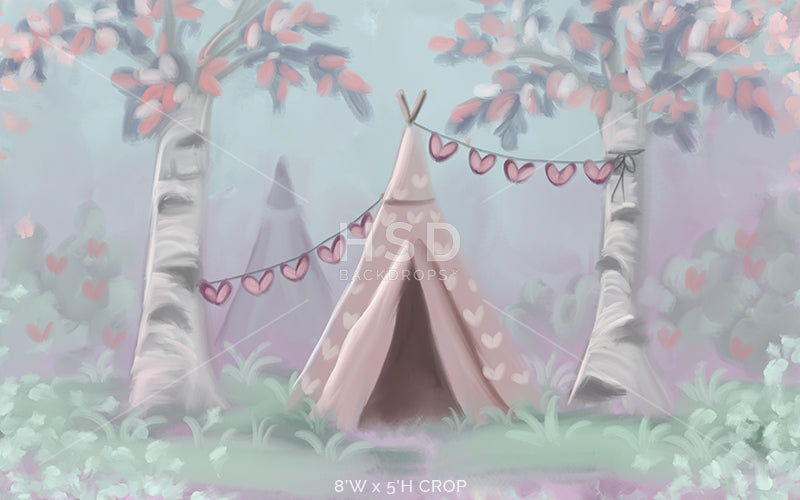 Sweet Tipi - HSD Photography Backdrops