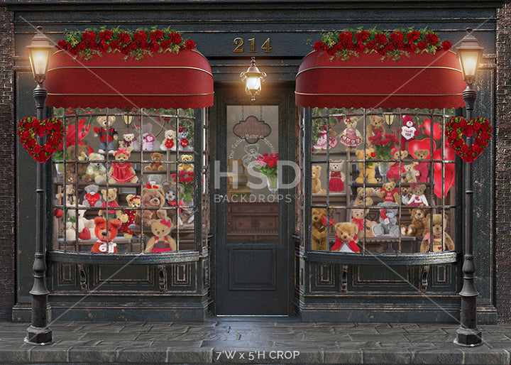 Teddy Bear Emporium - HSD Photography Backdrops