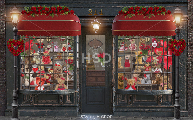 Teddy Bear Emporium - HSD Photography Backdrops