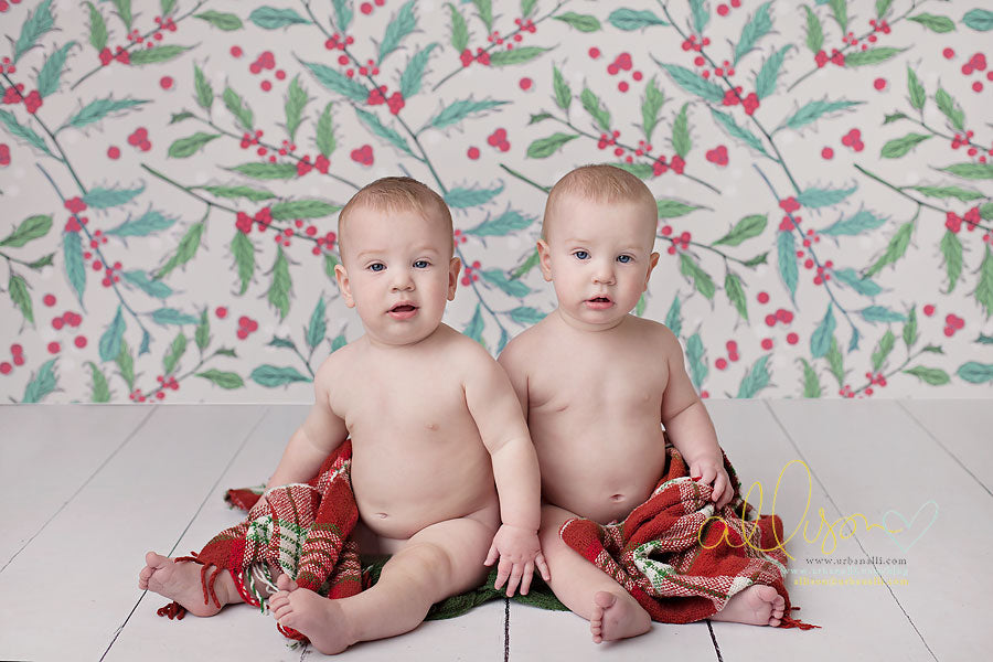 Berry Christmas - HSD Photography Backdrops