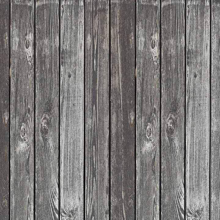 Weathered Gray Wood Floor Drop - HSD Photography Backdrops