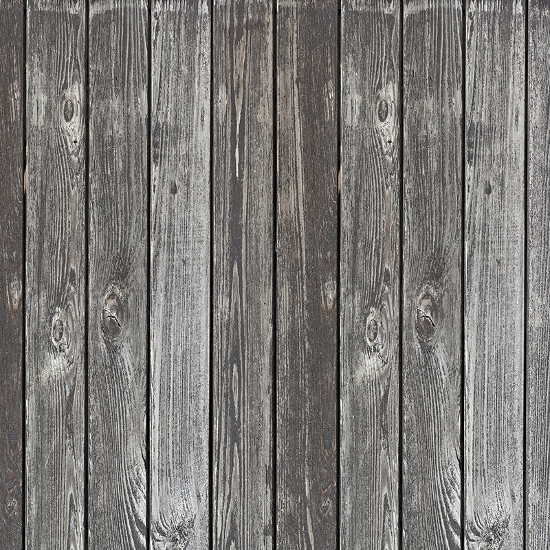 Weathered Gray Wood Floor Drop Floor Mat - HSD Photography Backdrops