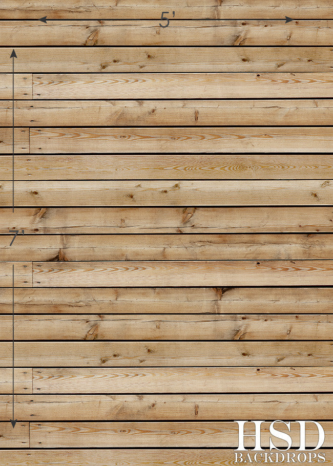 Natural Wood Floor Drop - HSD Photography Backdrops