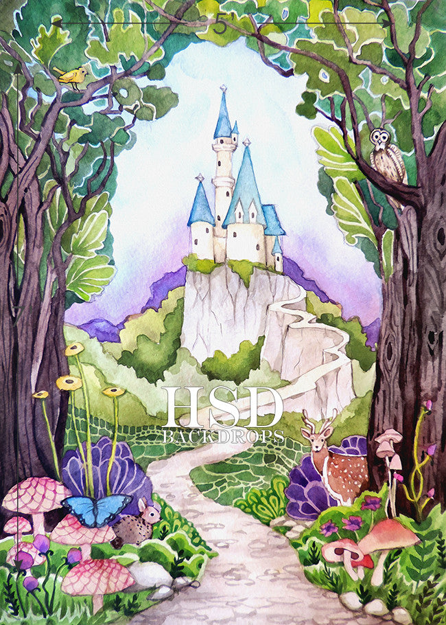 Enchanted Castle - HSD Photography Backdrops 