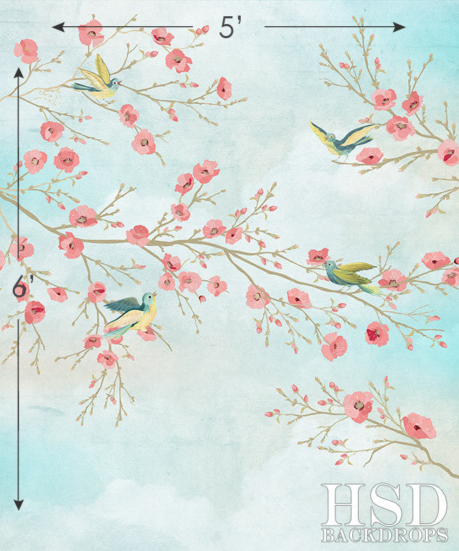 Tree Branch Blossoms - HSD Photography Backdrops