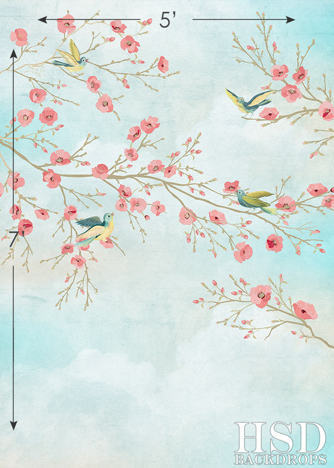 Tree Branch Blossoms - HSD Photography Backdrops