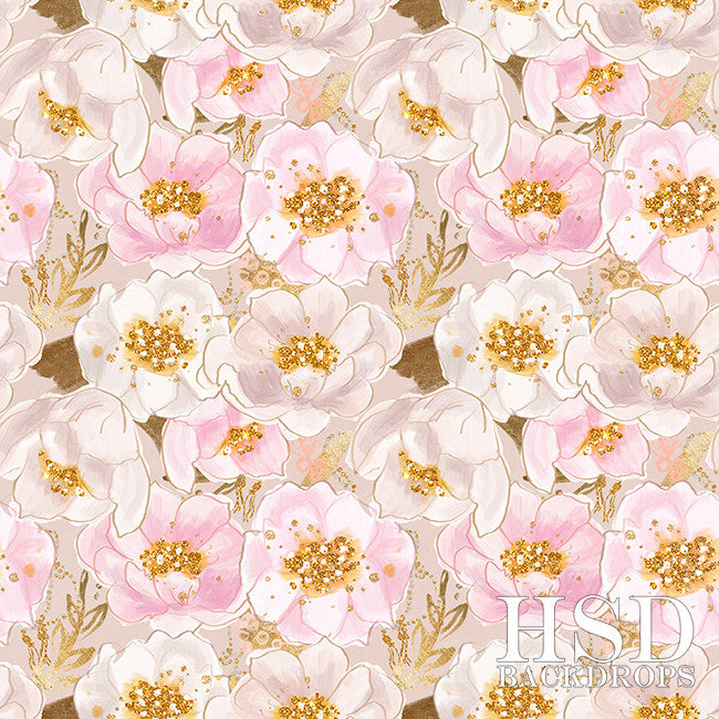 Charlotte Floral - HSD Photography Backdrops