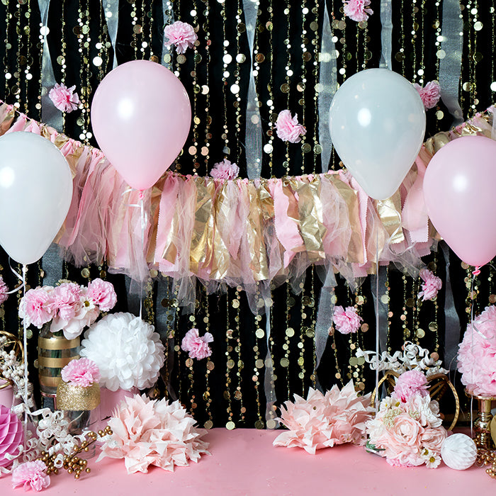 Pink & Gold | Cake Smash Cutie - HSD Photography Backdrops