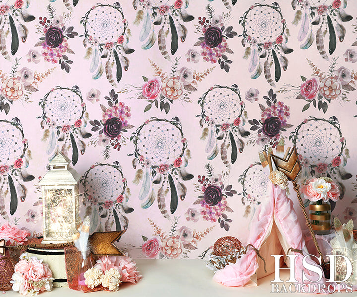 Dream Catcher Set Up - HSD Photography Backdrops
